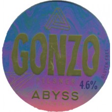 Abyss Brewing Gonzo 4.6% Tap Clip